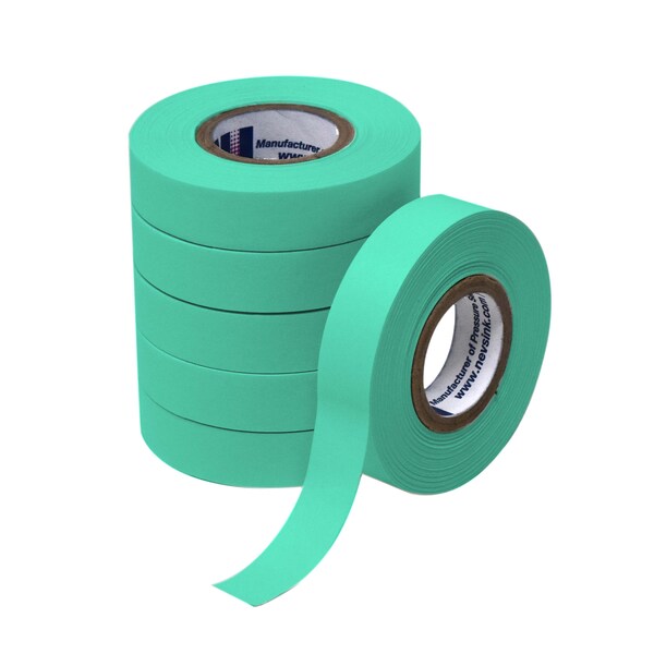 1/2" wide x 500" Aqua Labeling Tape